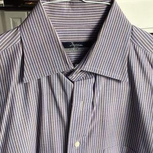 Italian cotton dress shirt; no stains 15 3/4 neck